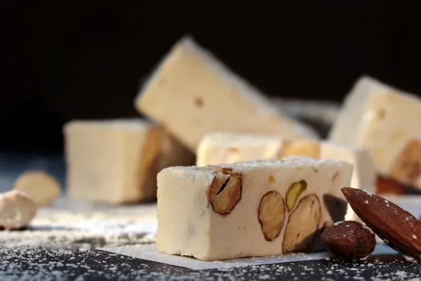 Recipe of Healthy cream and walnut nougat