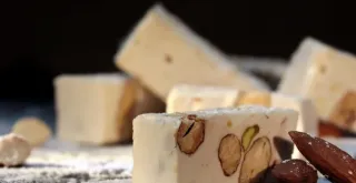 Recipe of Healthy cream and walnut nougat