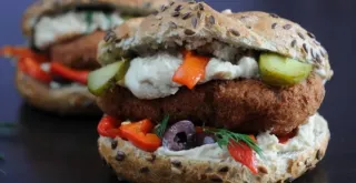 Recipe of Red Bean Veggie Burger