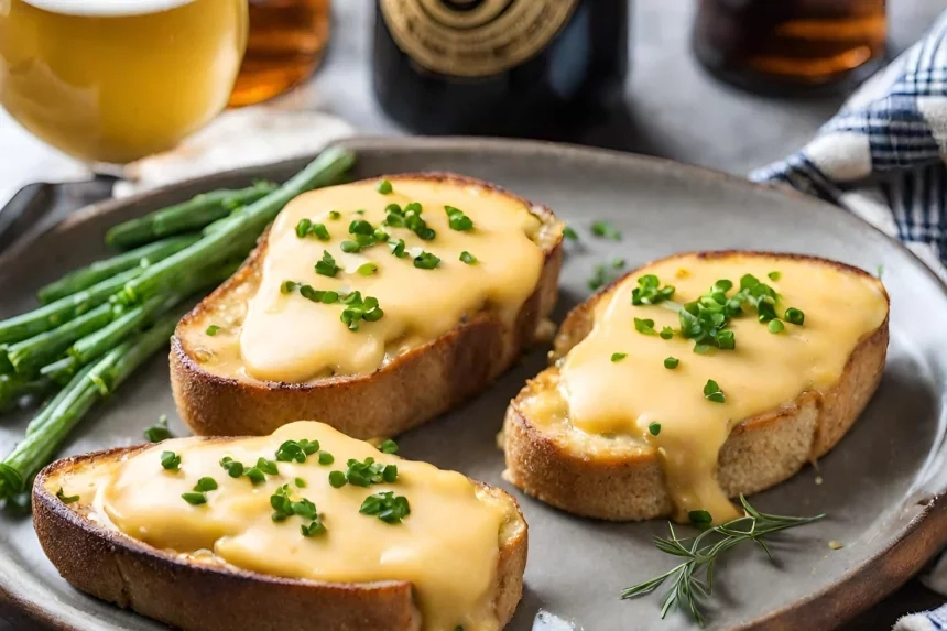 Receta de Welsh Rarebit